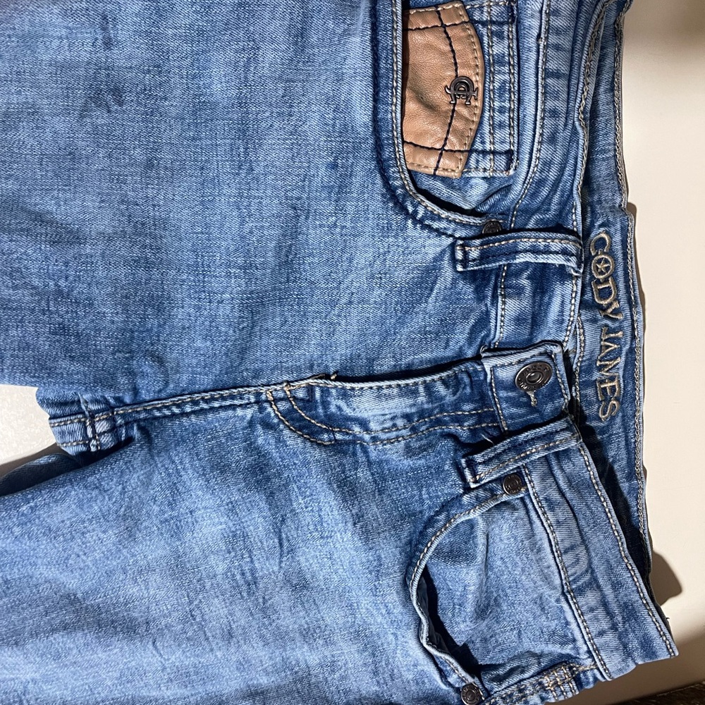 Cody James Light Blue Relaxed Men's Jeans